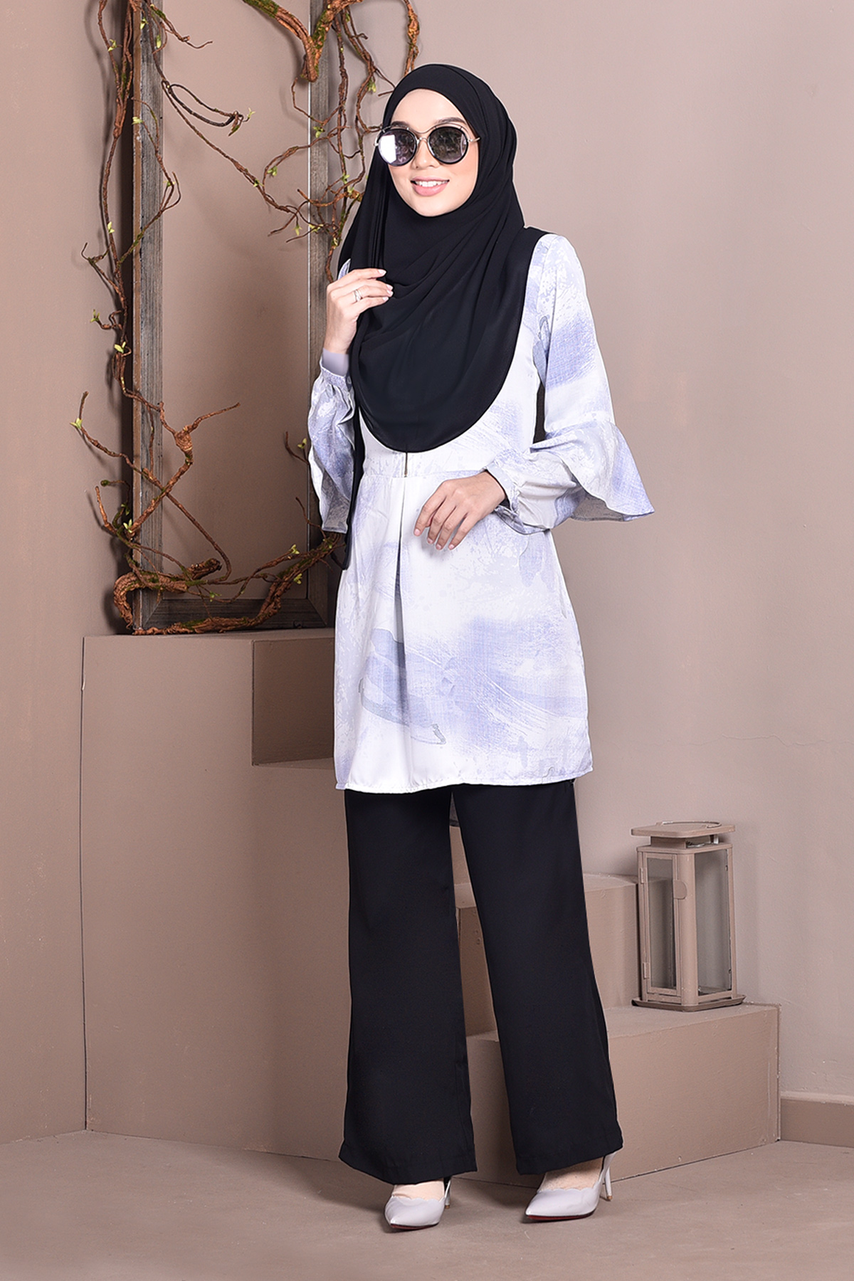 Palazzo Debbie - Fade Black