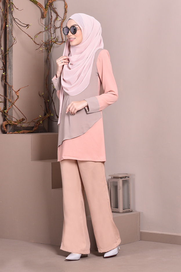 Palazzo Debbie - Salmon Brown