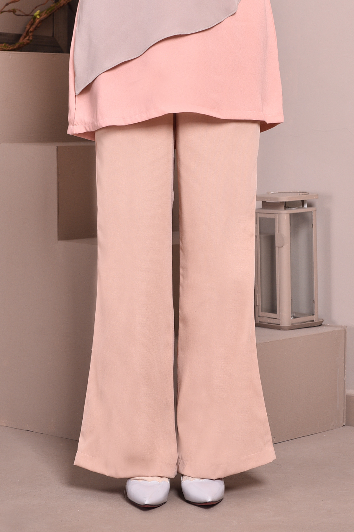 Palazzo Debbie - Salmon Brown