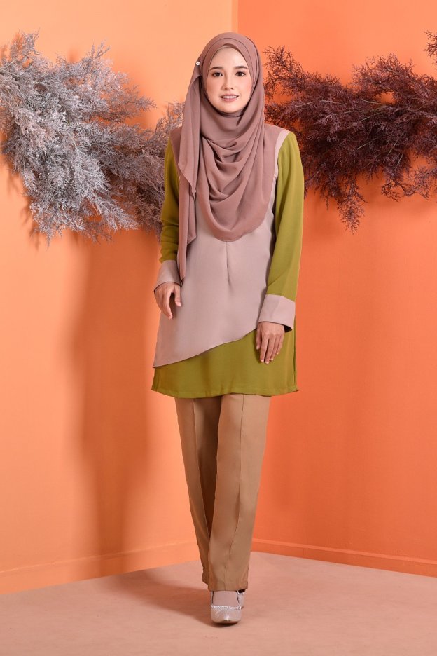 Blouse Duo Fendy - Green