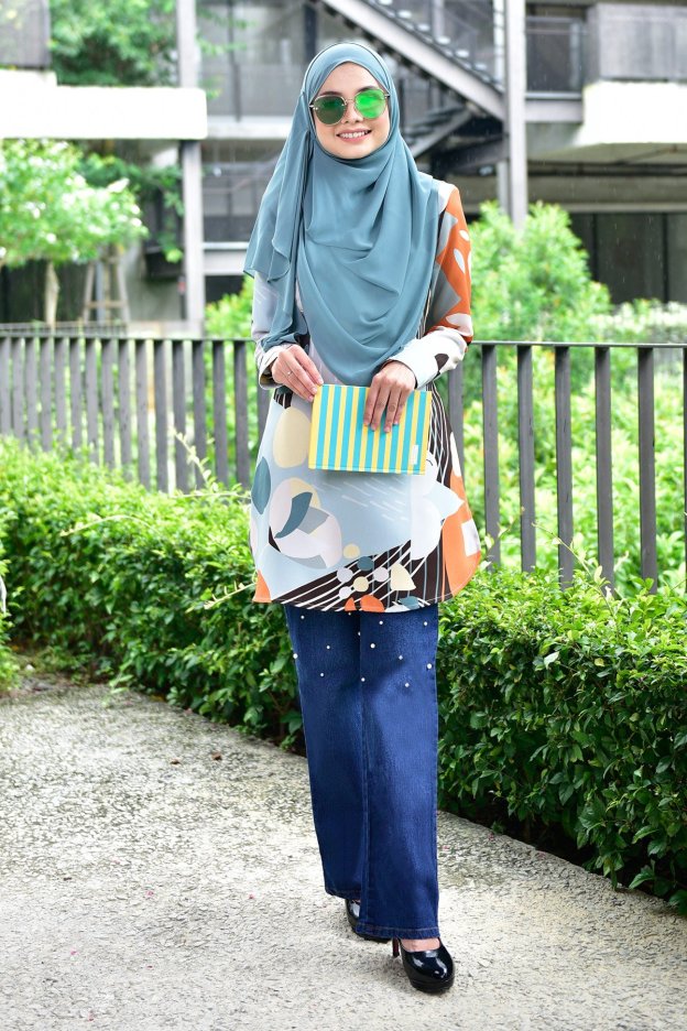 Pants Jeans Denim Diya Pearl - Bleach Blue
