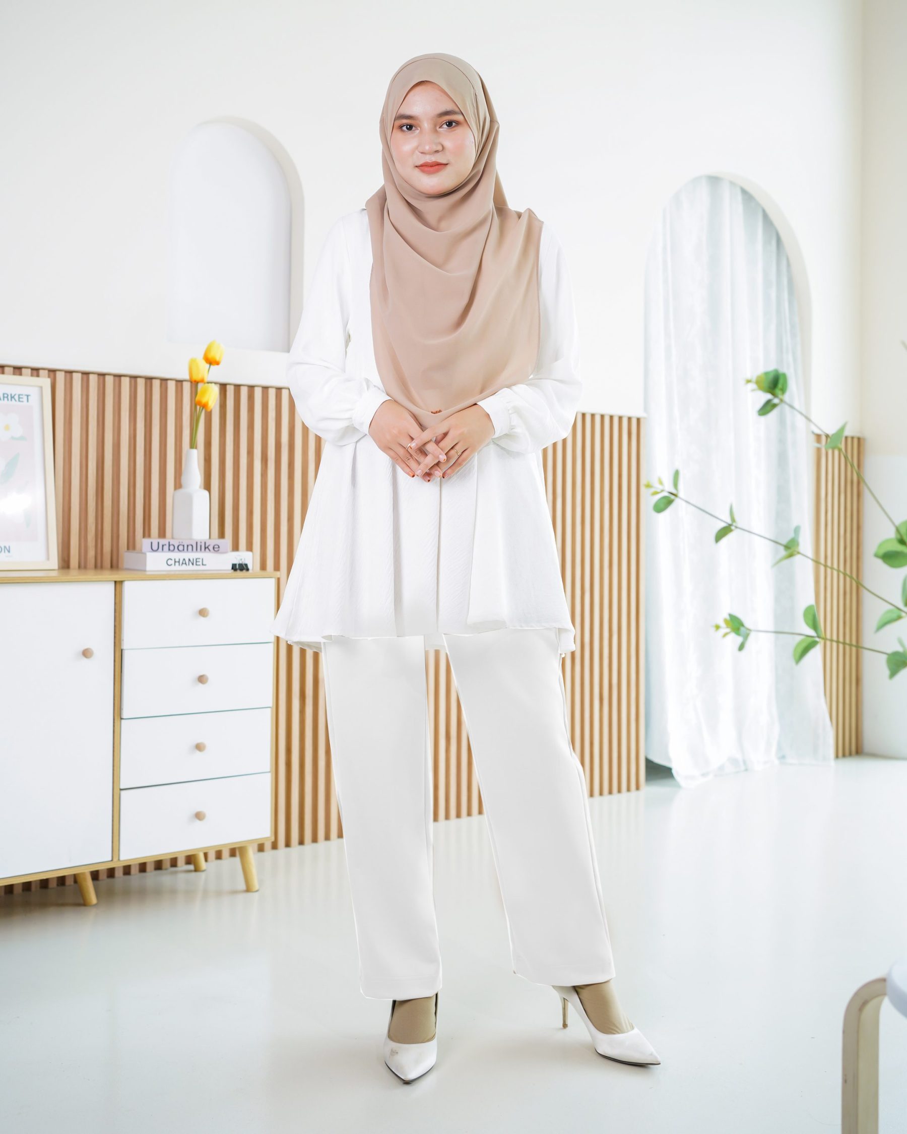 Pants Ironless Hadiya 2.0 - Off White