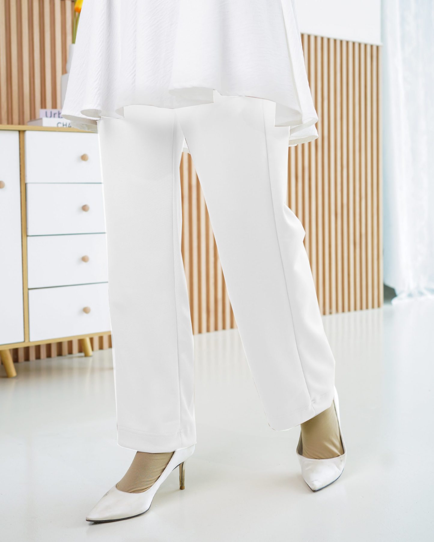 Pants Ironless Hadiya 2.0 - Off White