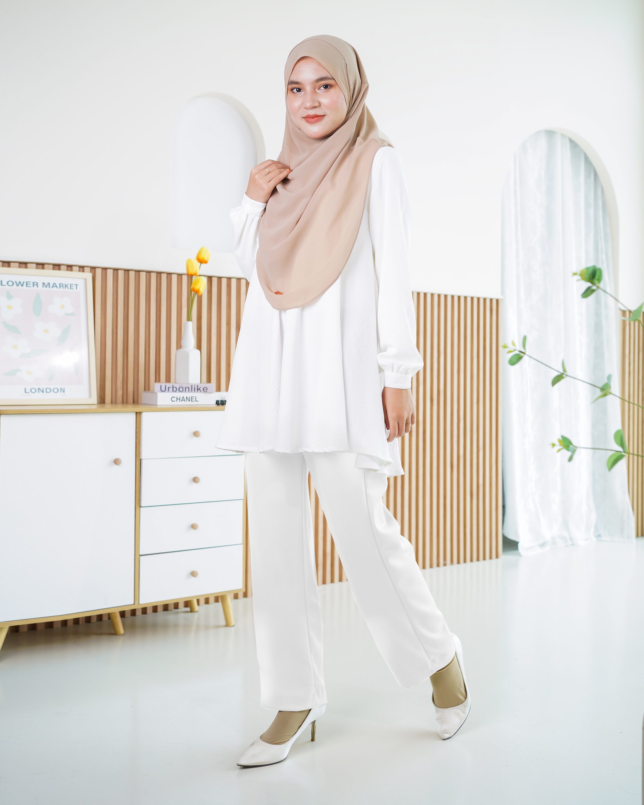 Pants Ironless Hadiya 2.0 - Off White