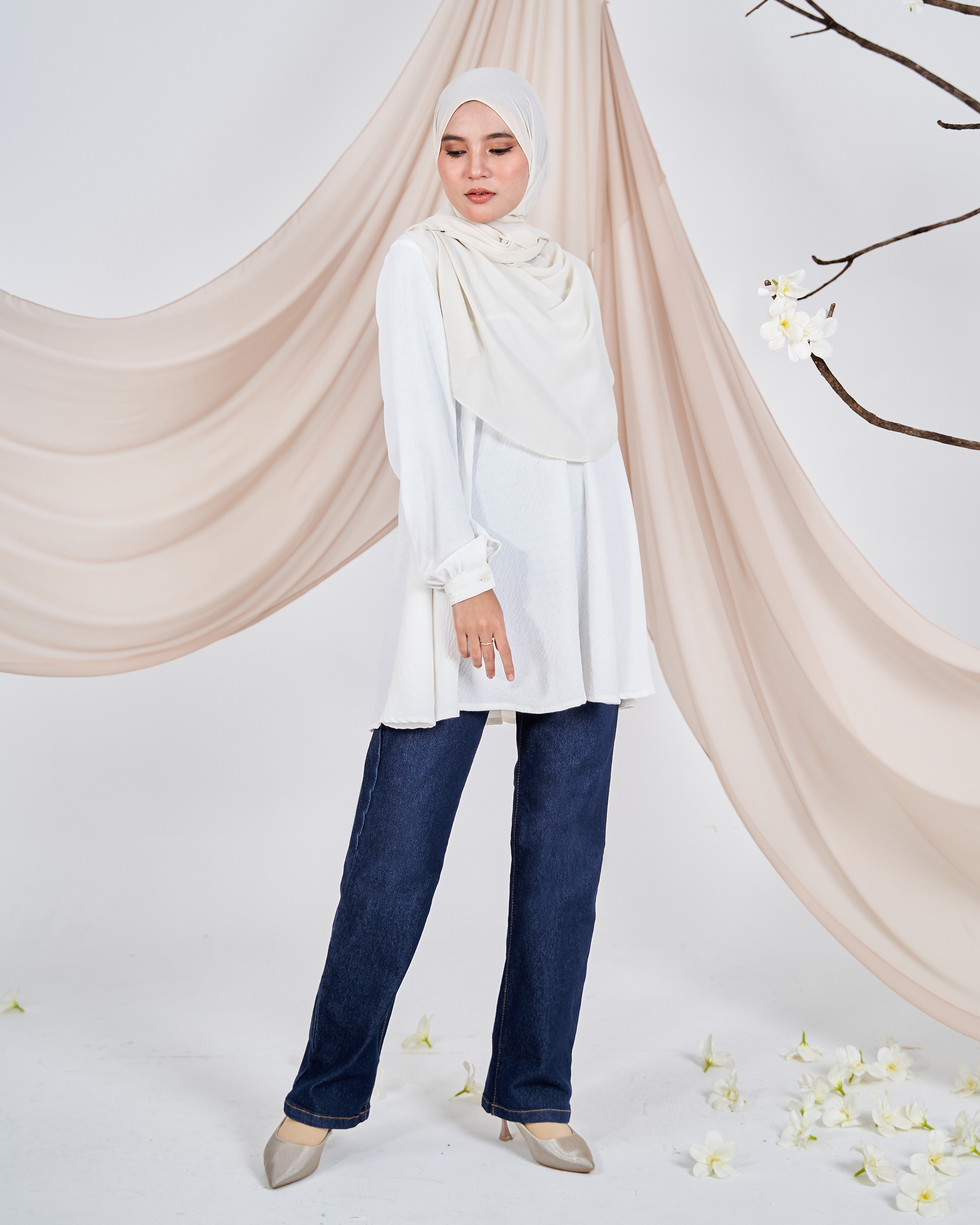 Pants Jeans Denim Della - Inky Blue