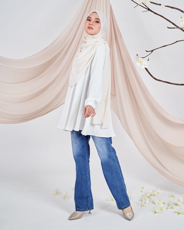 Pants Jeans Denim Dezzy - Blue Spray