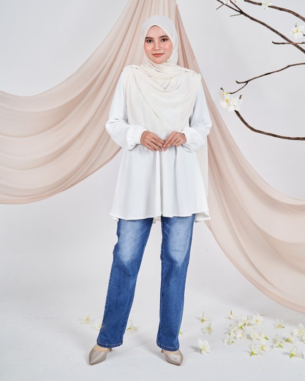 Pants Jeans Denim Dezzy - Blue Spray