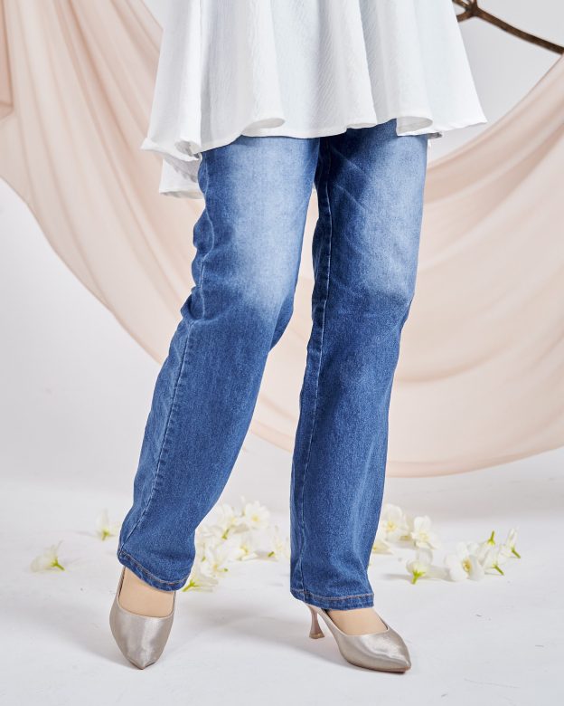 Pants Jeans Denim Dezzy - Blue Spray