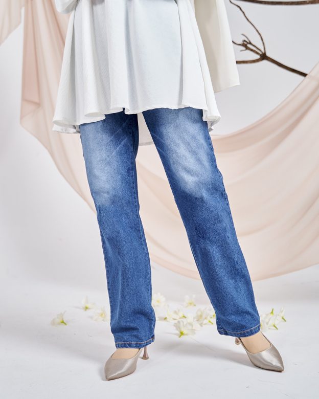 Pants Jeans Denim Dezzy - Blue Spray