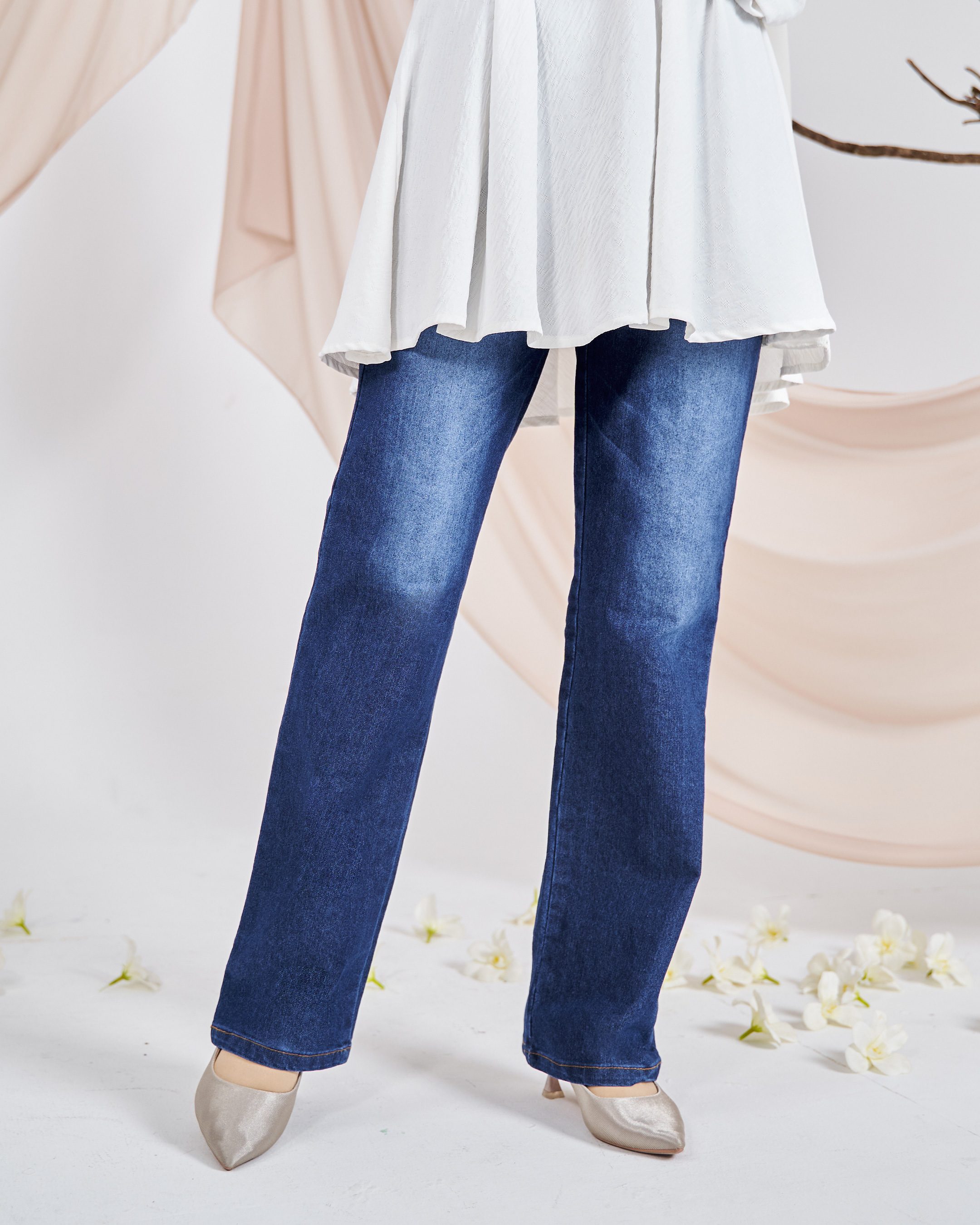 Pants Jeans Denim Dezzy - Denim Blue