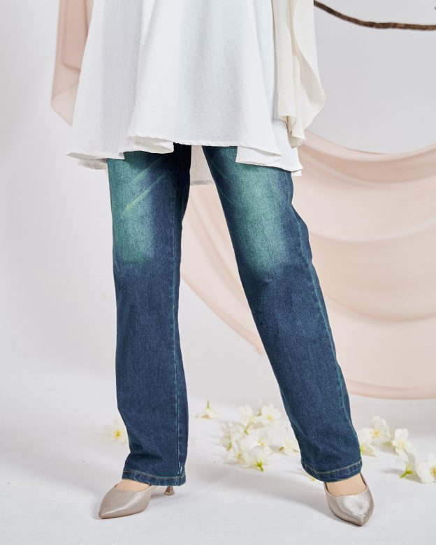 Pants Jeans Denim Dezzy - Fade Moss