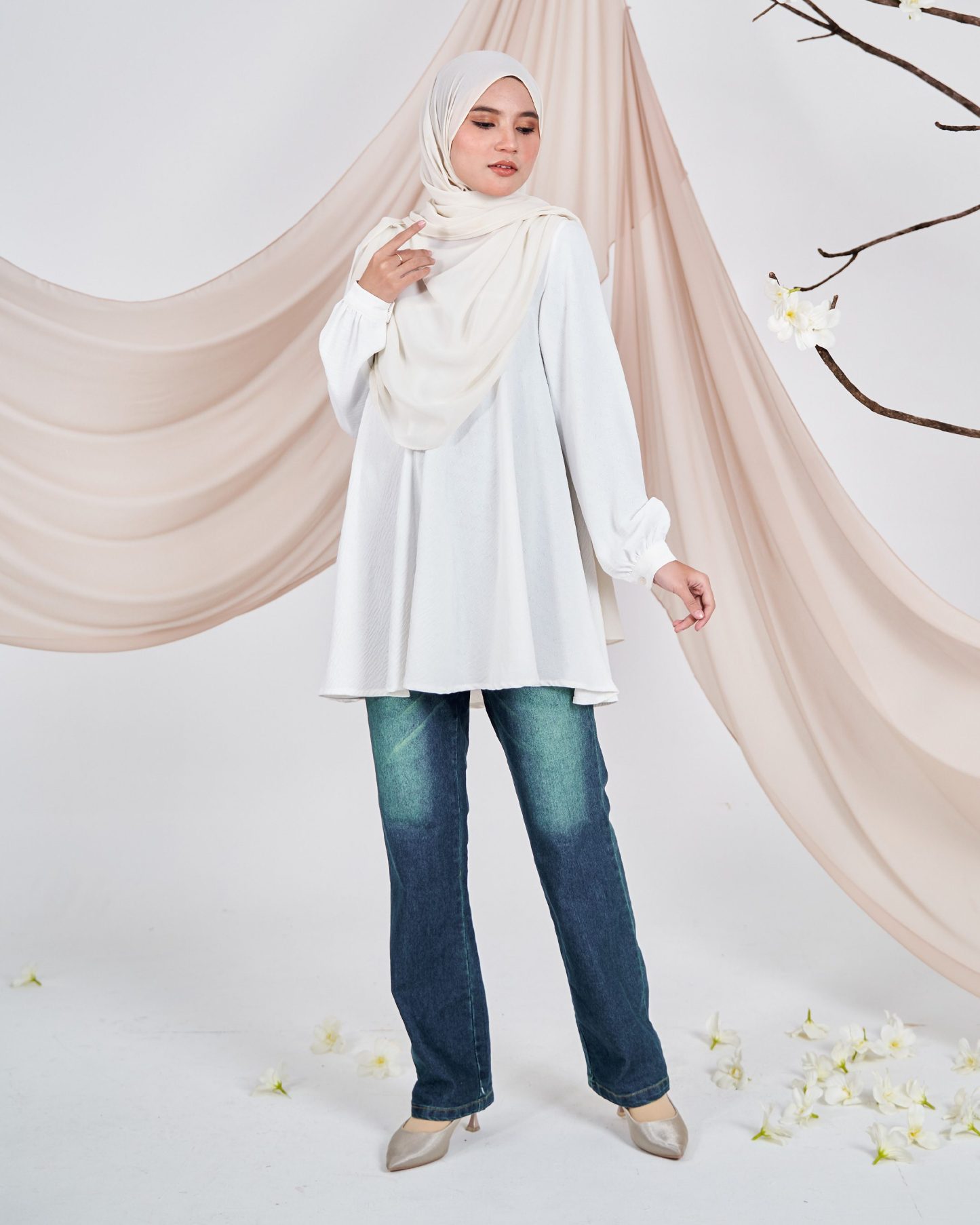 Pants Jeans Denim Dezzy - Fade Moss