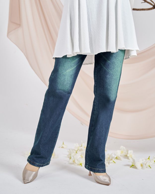 Pants Jeans Denim Dezzy - Fade Moss