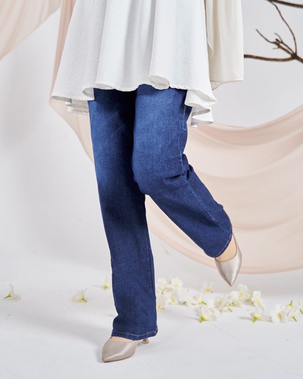 Pants Jeans Denim Dezzy - Flame Blue