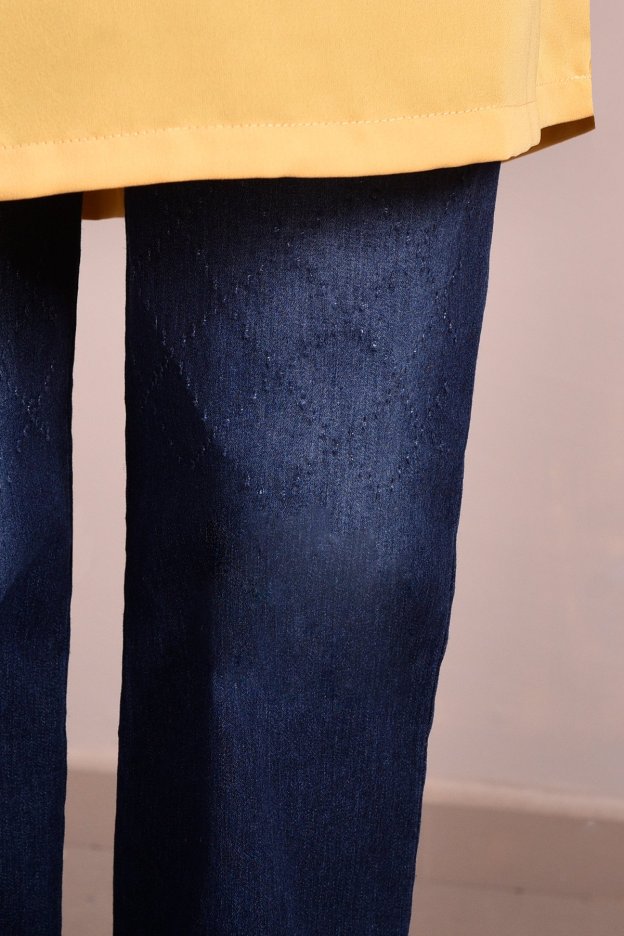 Pants Jeans Denim Diamond - Flame Blue