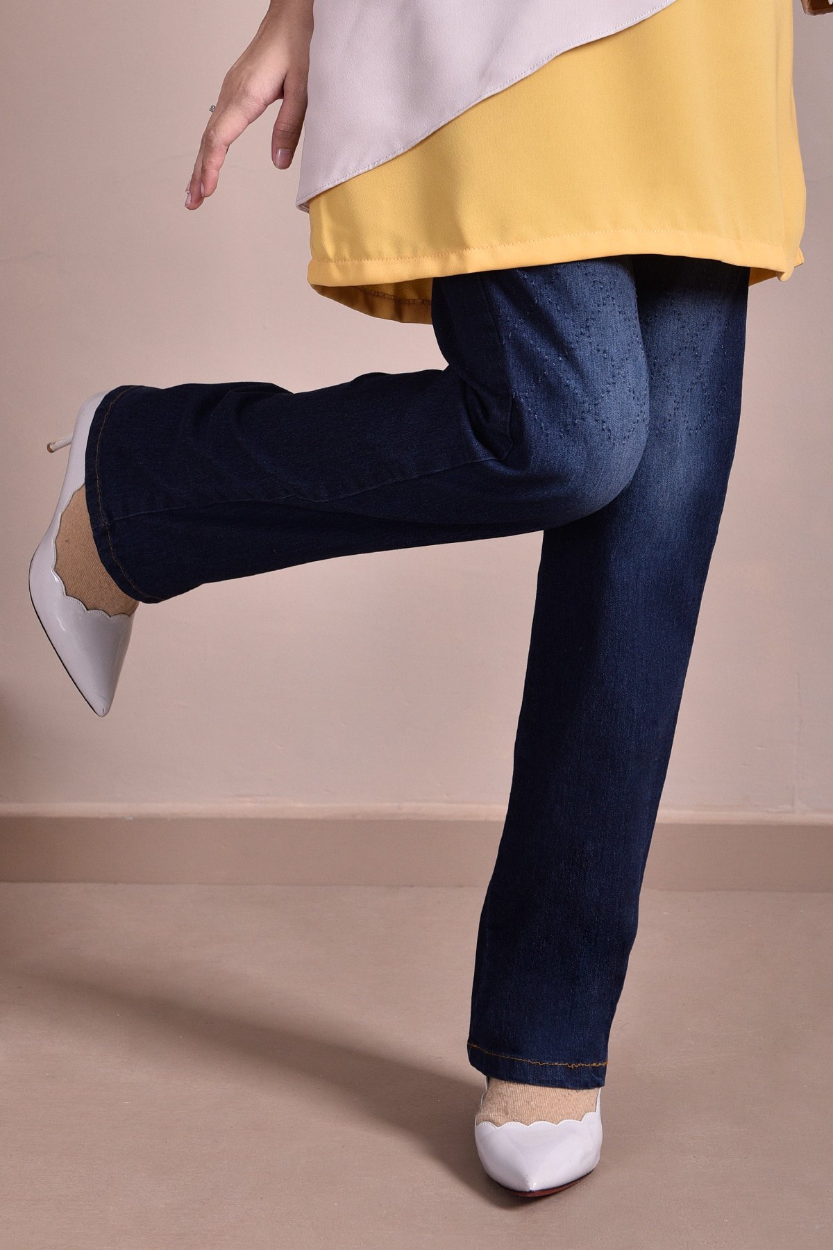 Pants Jeans Denim Diamond - Flame Blue