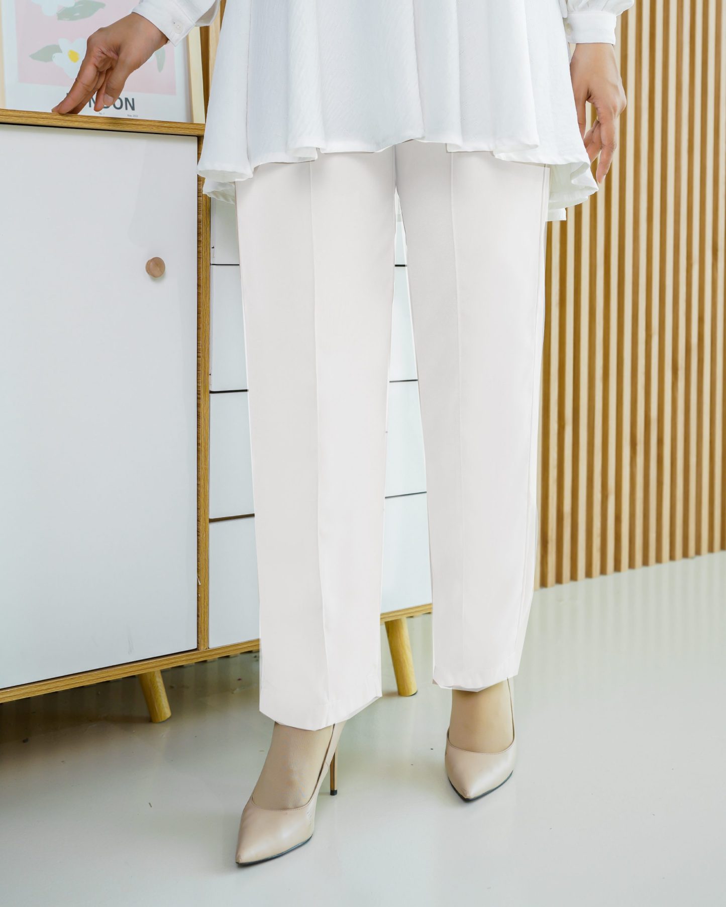 Pants Kaily - Off White