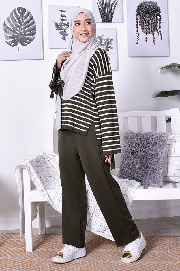 Pants All Day – Olive Green