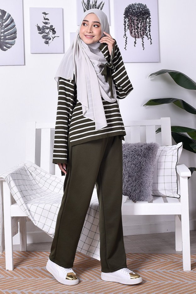 Pants All Day – Olive Green
