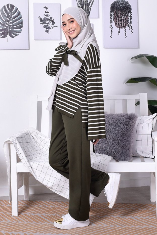Pants All Day – Olive Green