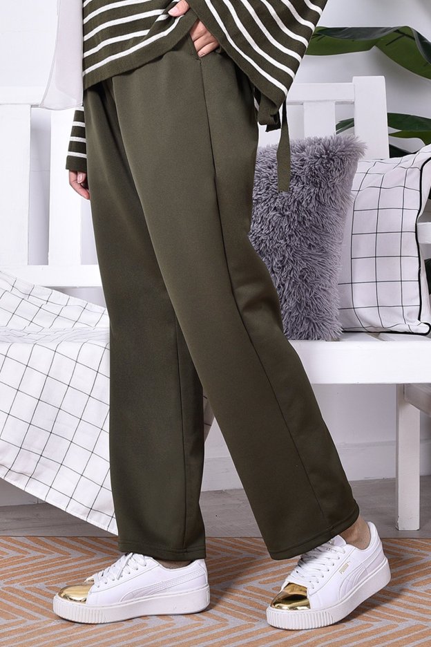 Pants All Day – Olive Green