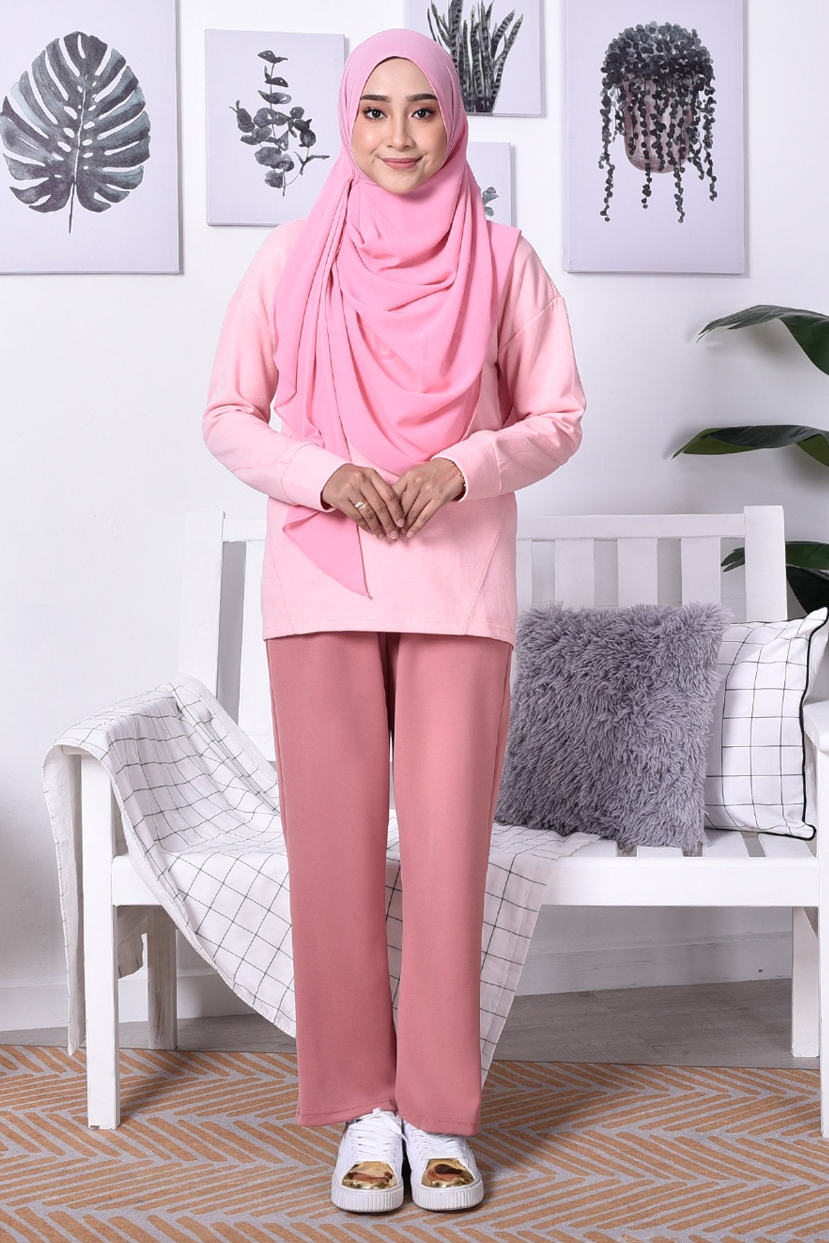 Pants All Day – Dusty Pink