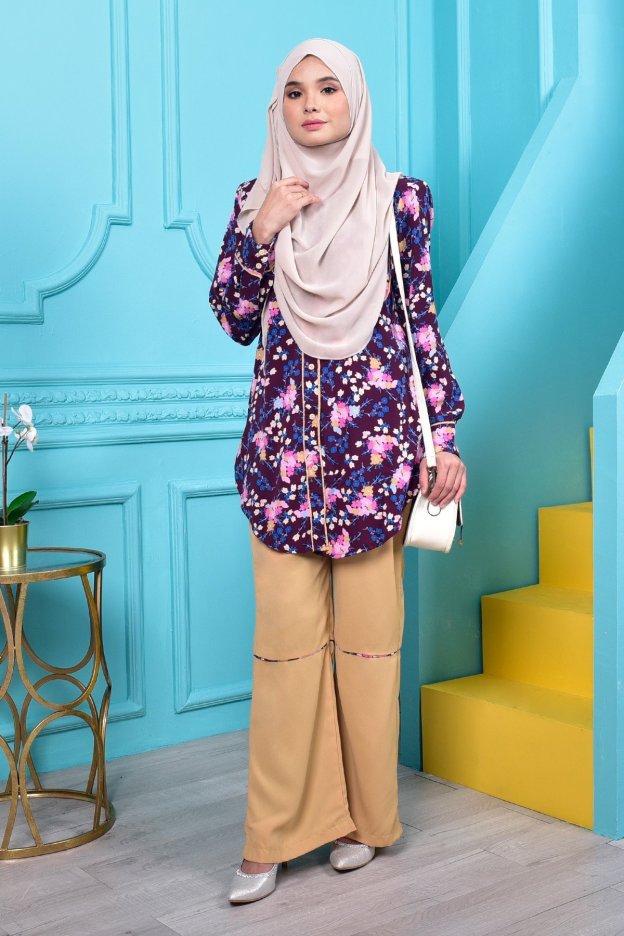 Pants Suit Jolie - Honour Purple