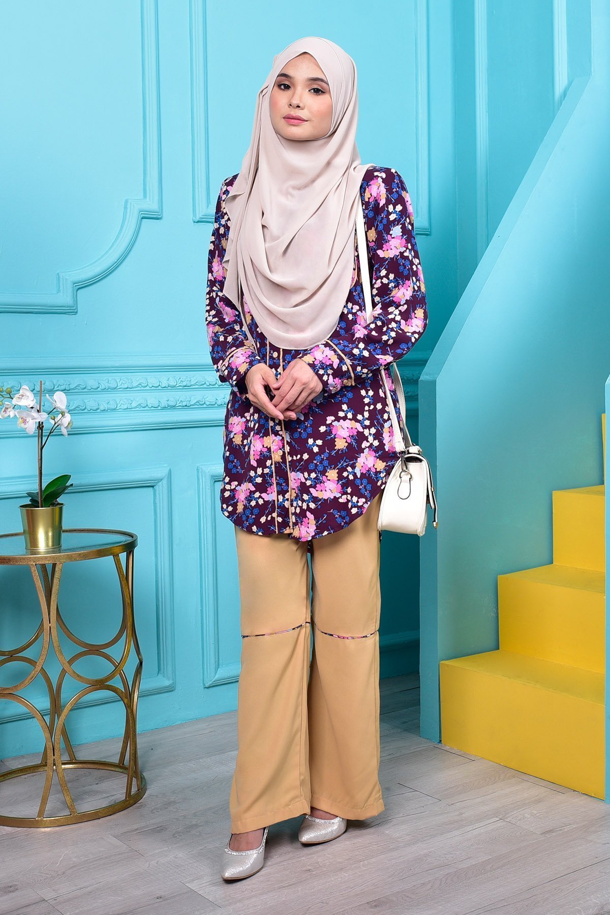 Pants Suit Jolie - Honour Purple