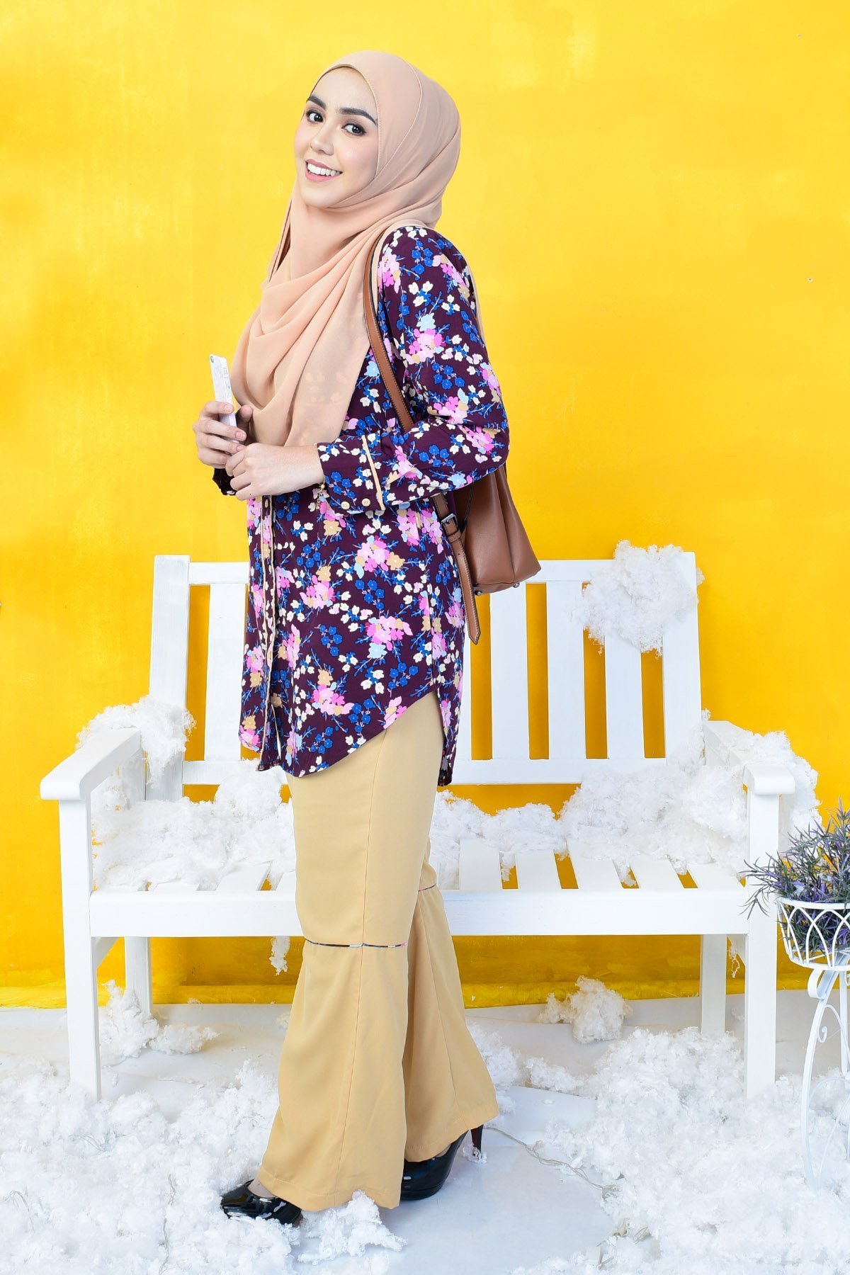 Pants Suit Jolie - Honour Purple