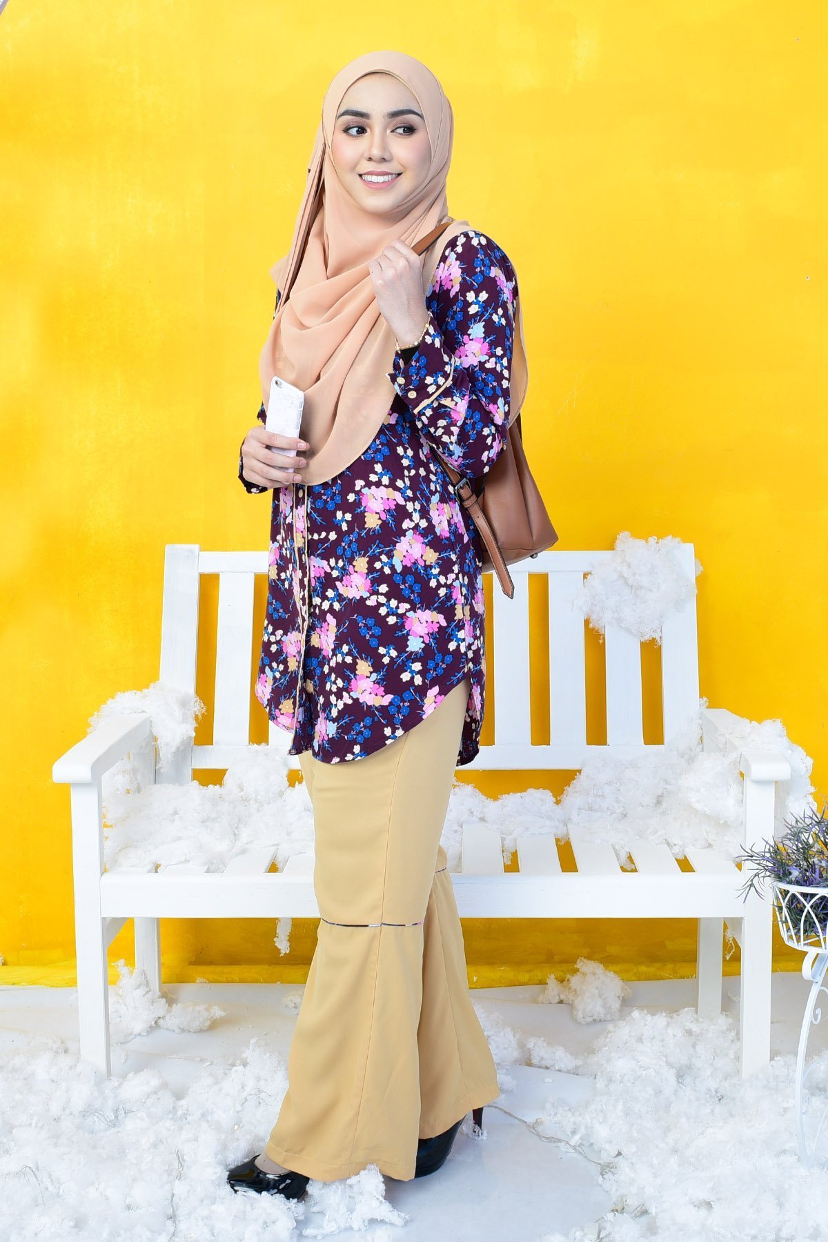 Pants Suit Jolie - Honour Purple