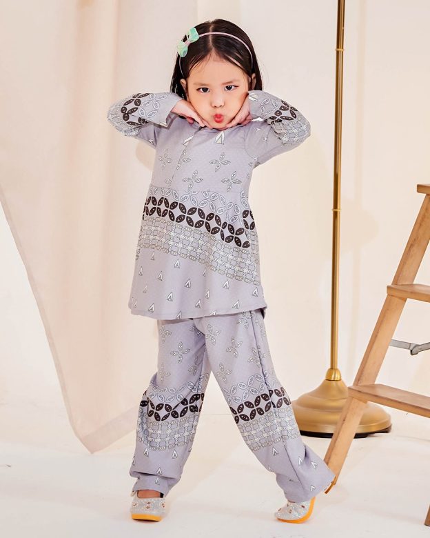 Pantsuit Elma Kids - Mauve Grey