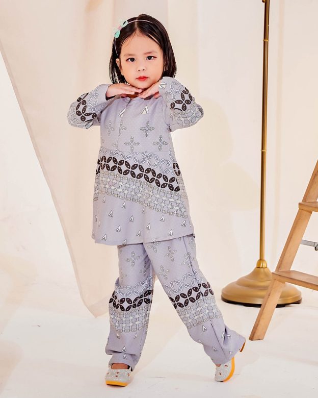 Pantsuit Elma Kids - Mauve Grey