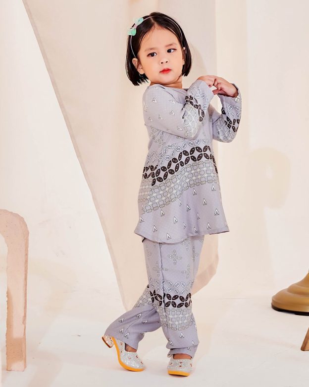 Pantsuit Elma Kids - Mauve Grey