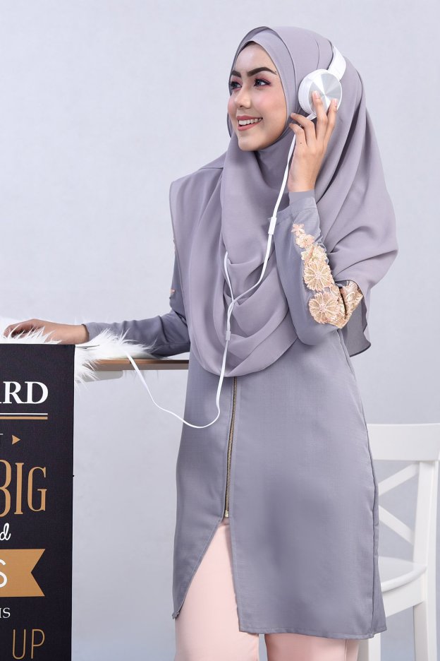 Pants Suit Nayla - Peachy Grey