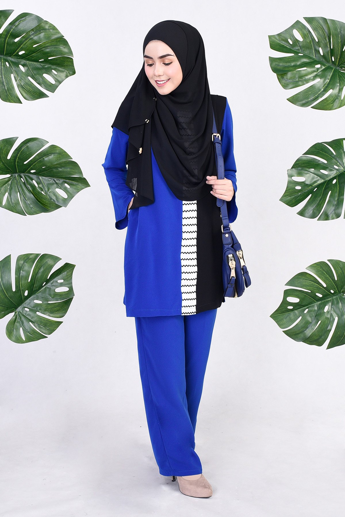 Pants Suit Noreen - Royal Blue