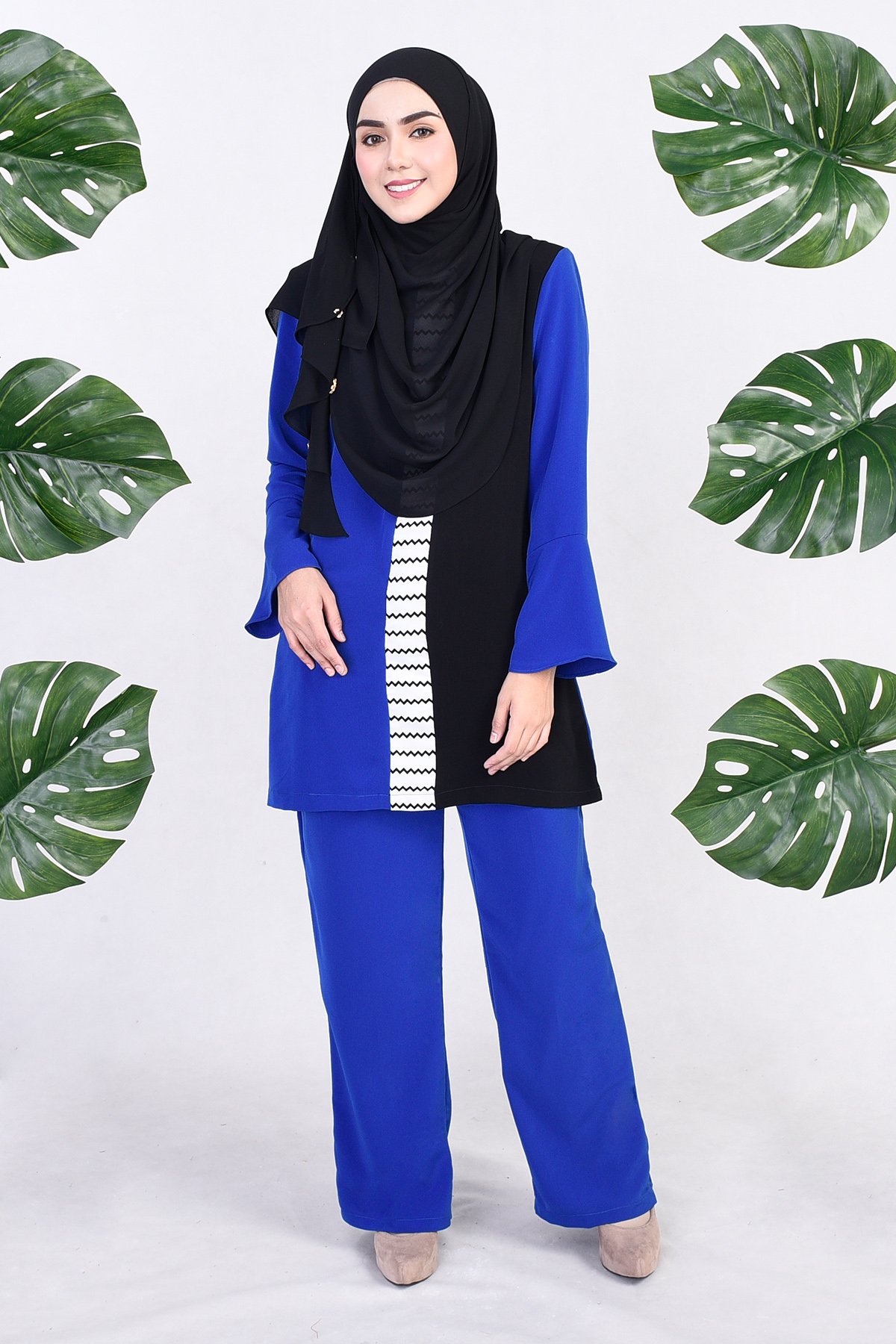 Pants Suit Noreen - Royal Blue