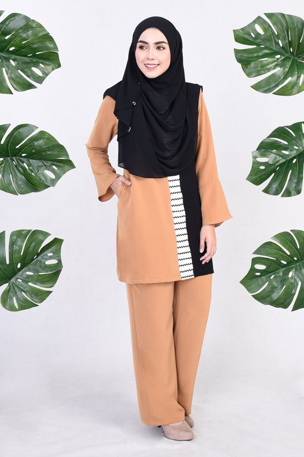 Pants Suit Noreen - Golden Mustard