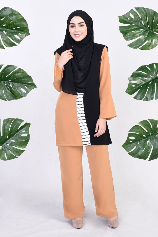 Pants Suit Noreen - Golden Mustard