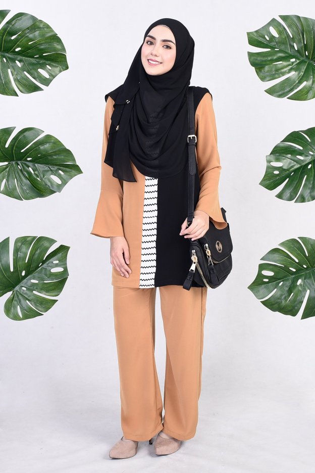 Pants Suit Noreen - Golden Mustard