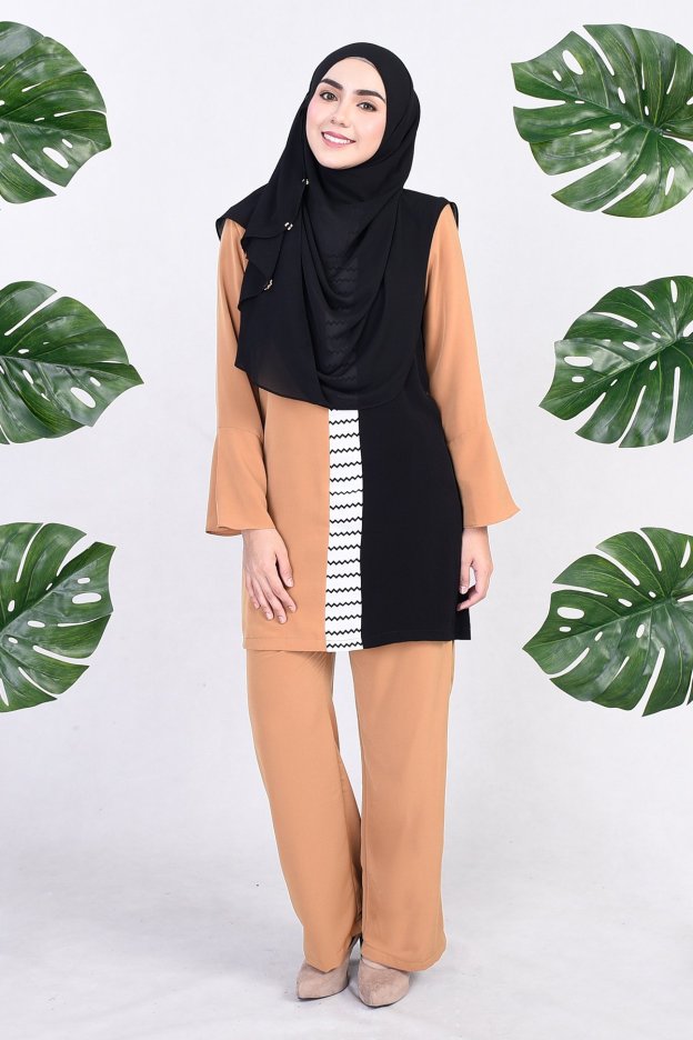 Pants Suit Noreen - Golden Mustard