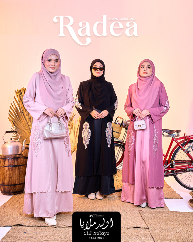 Abaya Cardi Lace Radea
