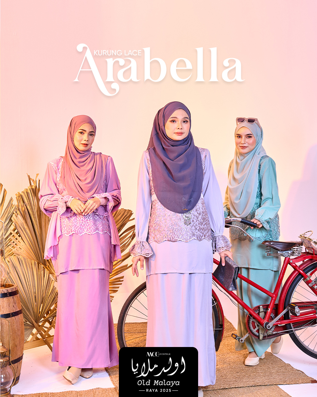 Baju Kurung Lace Arabella 