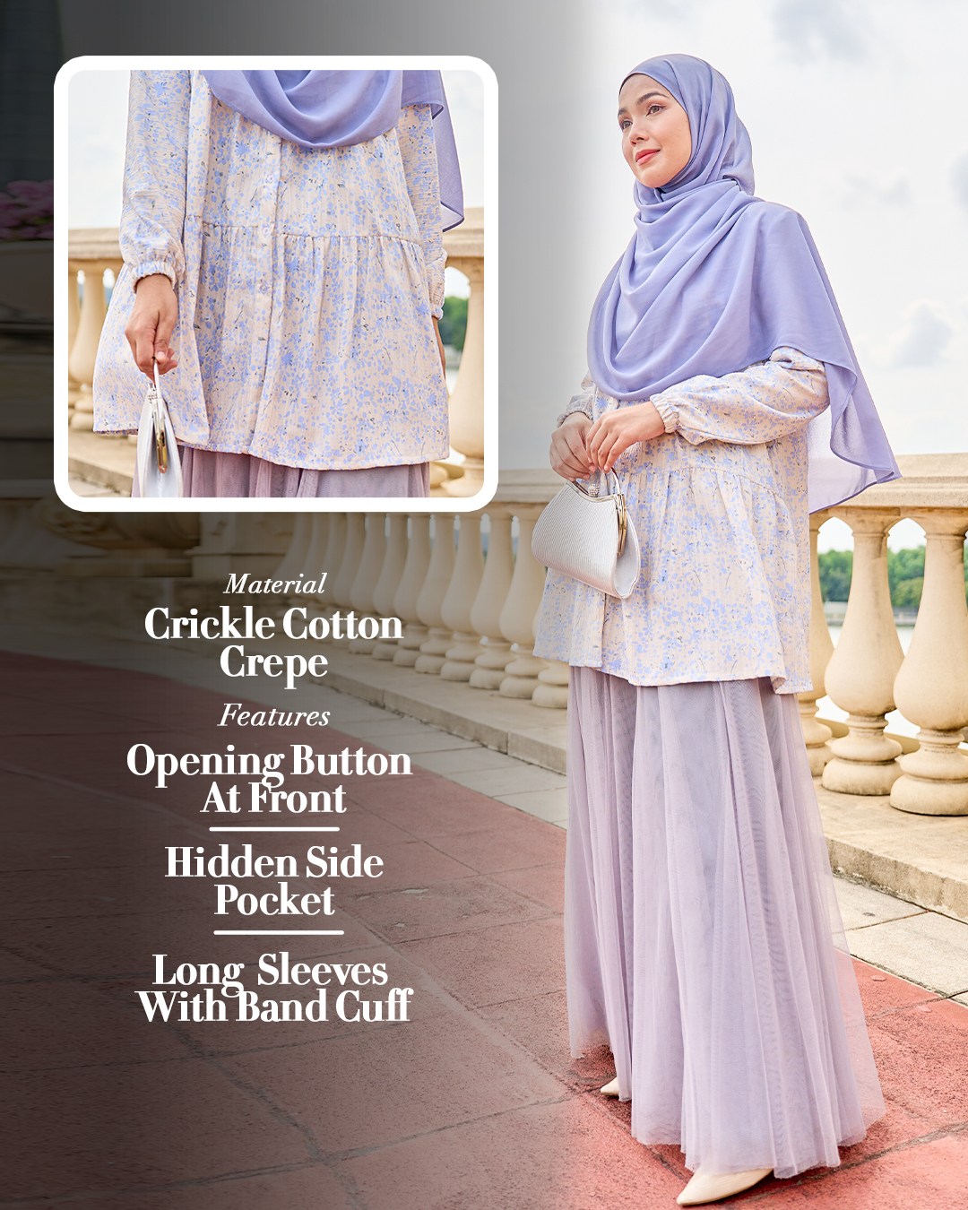 Blouse Luna - Lebaran Series