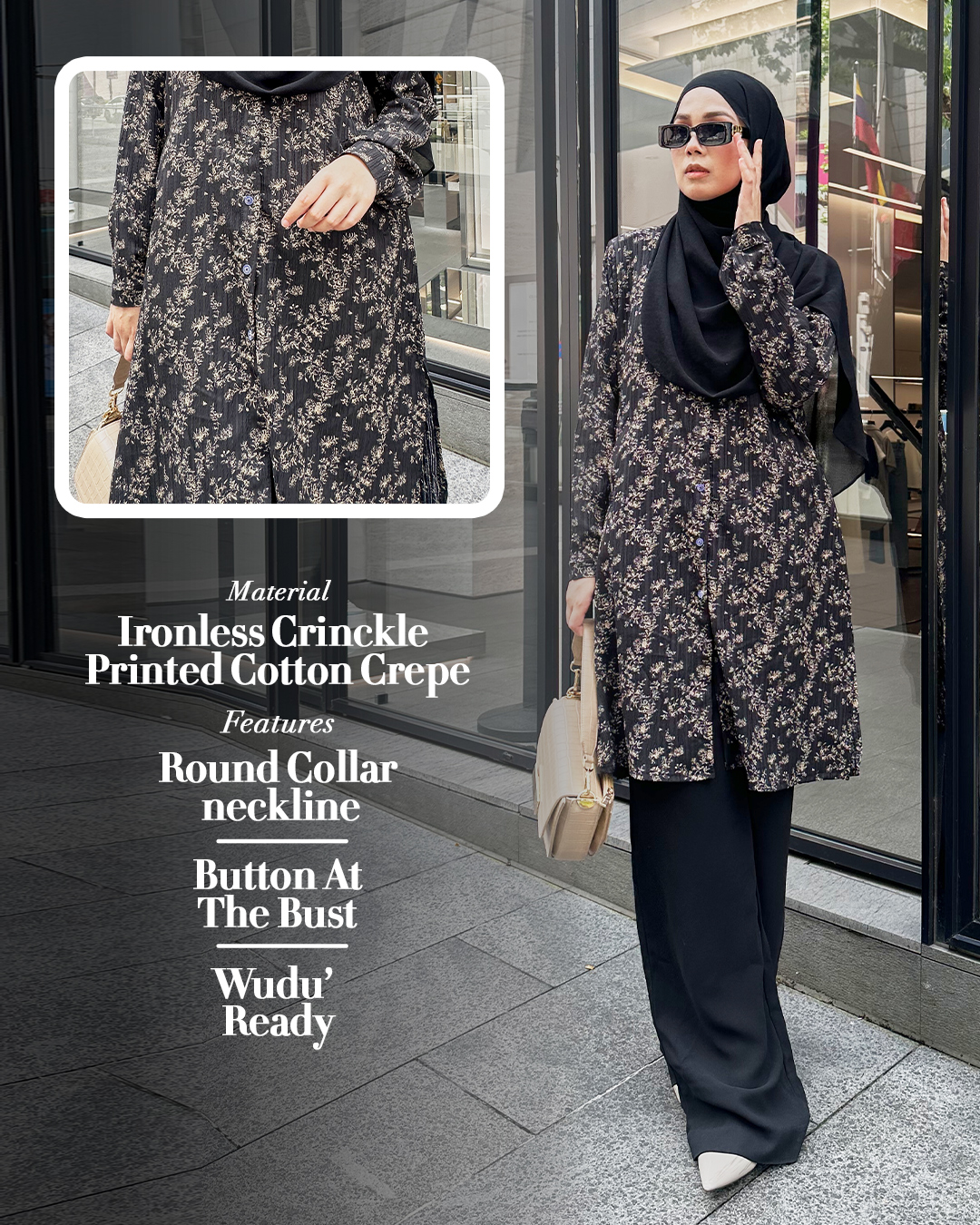 Blouse Darisa Peony Series
