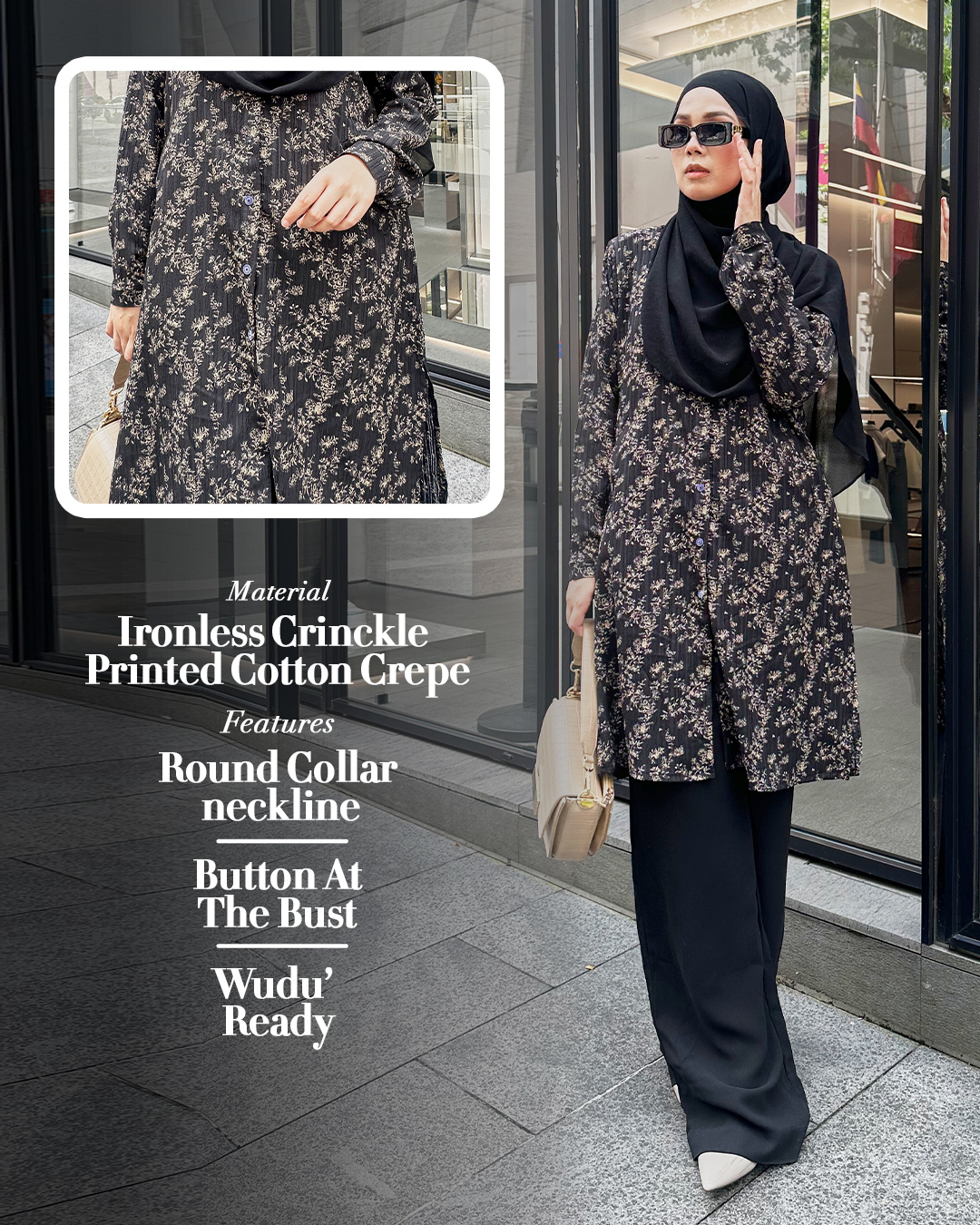 Blouse Darisa Peony Series