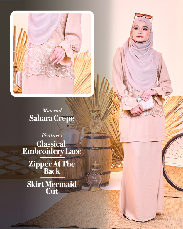 Baju Kurung Lace Arisa