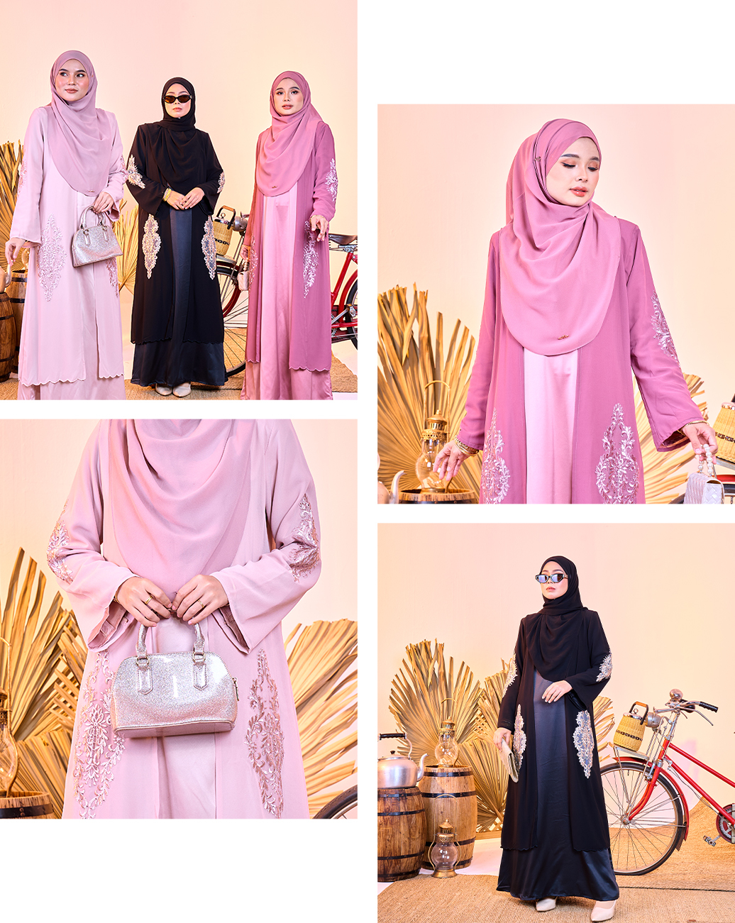 Abaya Cardi Lace Radea
