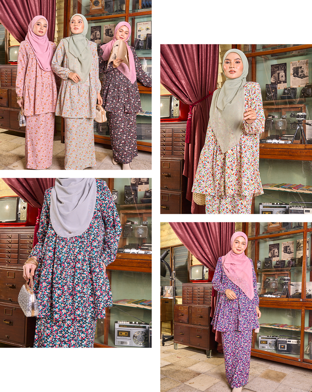 Baju Kurung Ruffle Laila