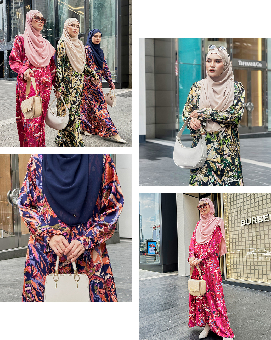 Dress Printed Alana - Kale Series