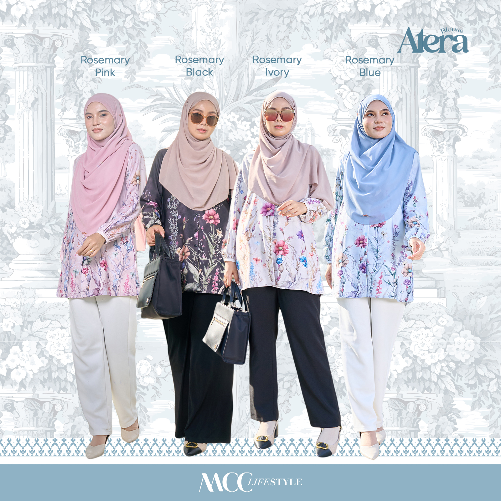 Blouse Atera Rosemary Series